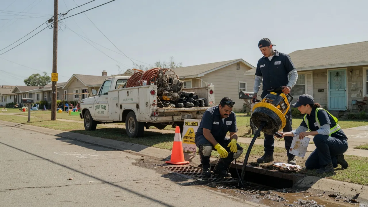 Drain Cleaning in Farmersville, OH near me